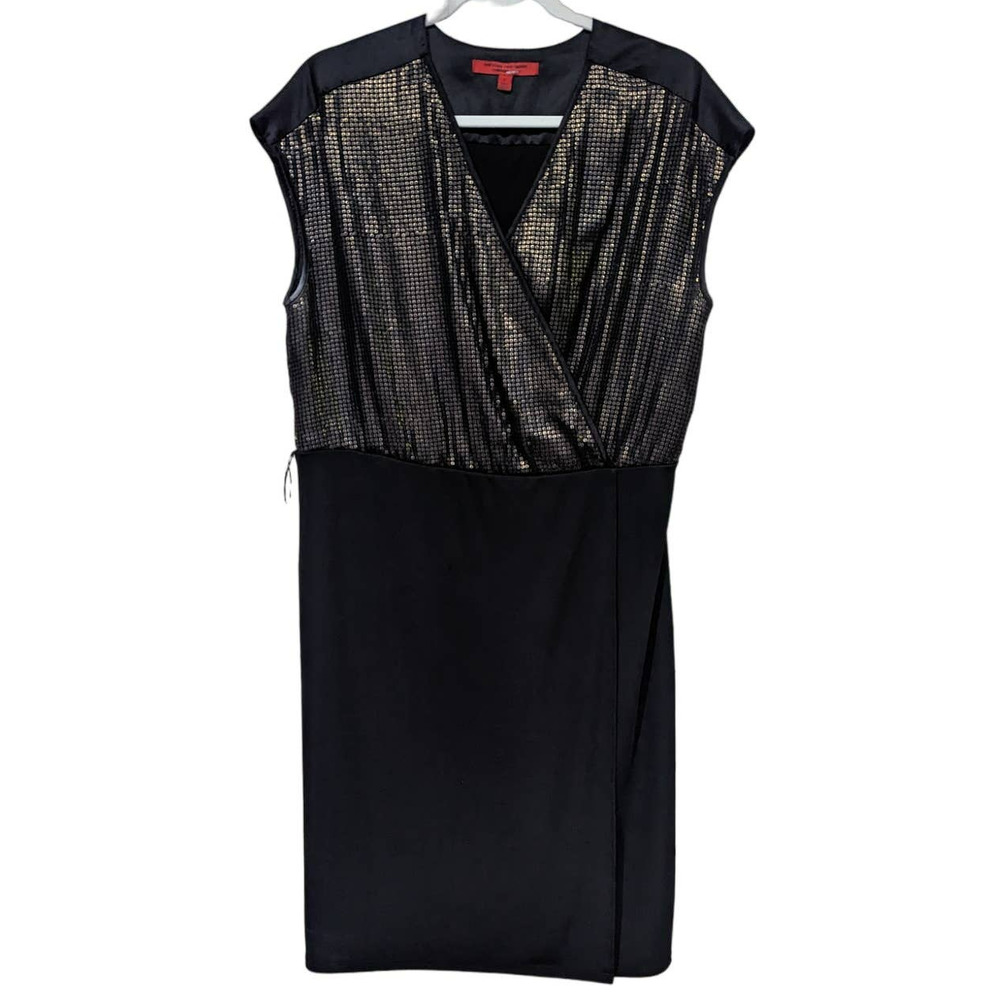 Narciso Rodriguze for Design Nation sz Large Gold and Black Dress